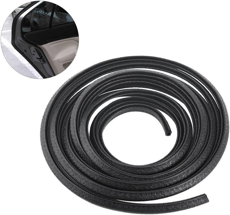Car Door Guards Protectors, Aufeel 6M Rubber Edge Trim U Shape Strip Seal Trim Rubber Seal Protector Car Protection Door Edge Fit for Most Cars