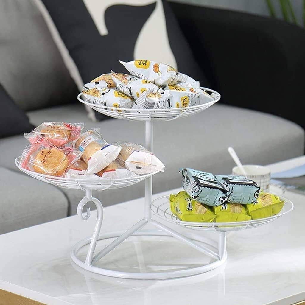 Modern MultiLayer Hollow Fruit Tray Home