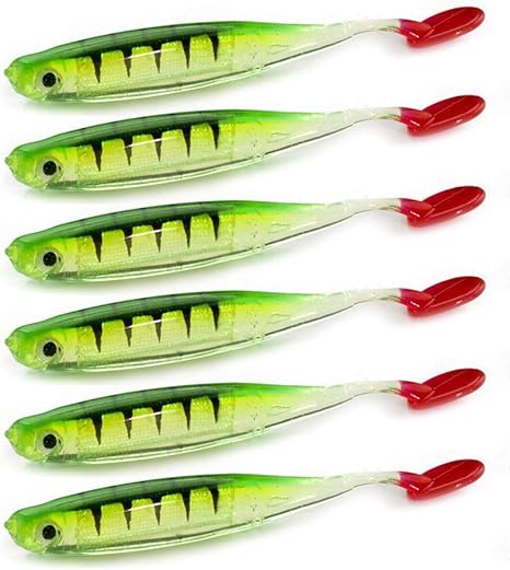 Amazon Co Jp 6pcsバイオニック魚ベイト10 5cm5 2gブリソフトベイト釣りルアー釣りは淡水塩水バスはルアーキットリアルの釣具 釣具 アングリング Color S97 C ホーム キッチン