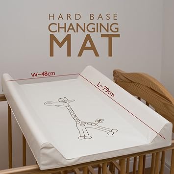 hard base baby changing mat