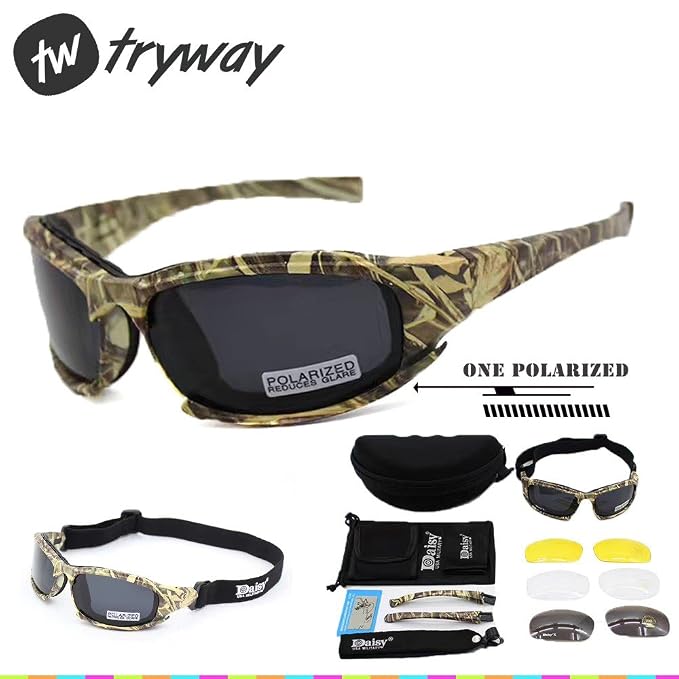 Lunettes Tactiques Militaire Lunettes De Soleil Tactiques RIWGDA
