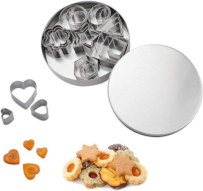 5 Emporte-Pièces Ovales Inox - 10cm à 2.5cm - Pour Biscuits Et Pâtisserie