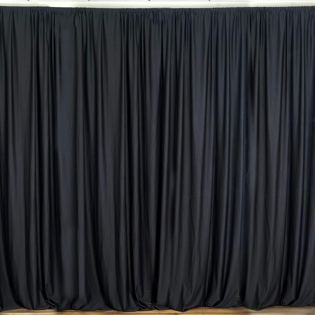 lovemyfabric 100 Polyester Window Curtain/Stage Backdrop