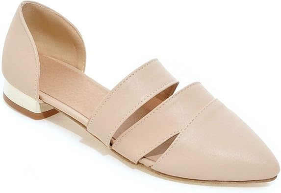 soft leather flat shoes