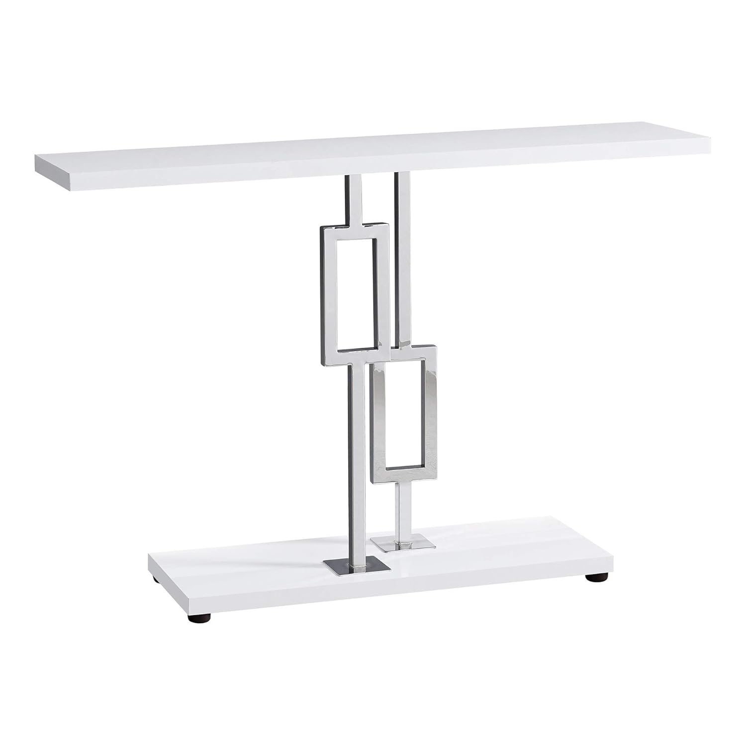 Best Monarch Specialties Console Table Glossy White