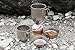 Snow Peak Trek Series Backpacking/Camping Cookware Sets, Trek 1400 Pot & Pan, 47.3 fl oz