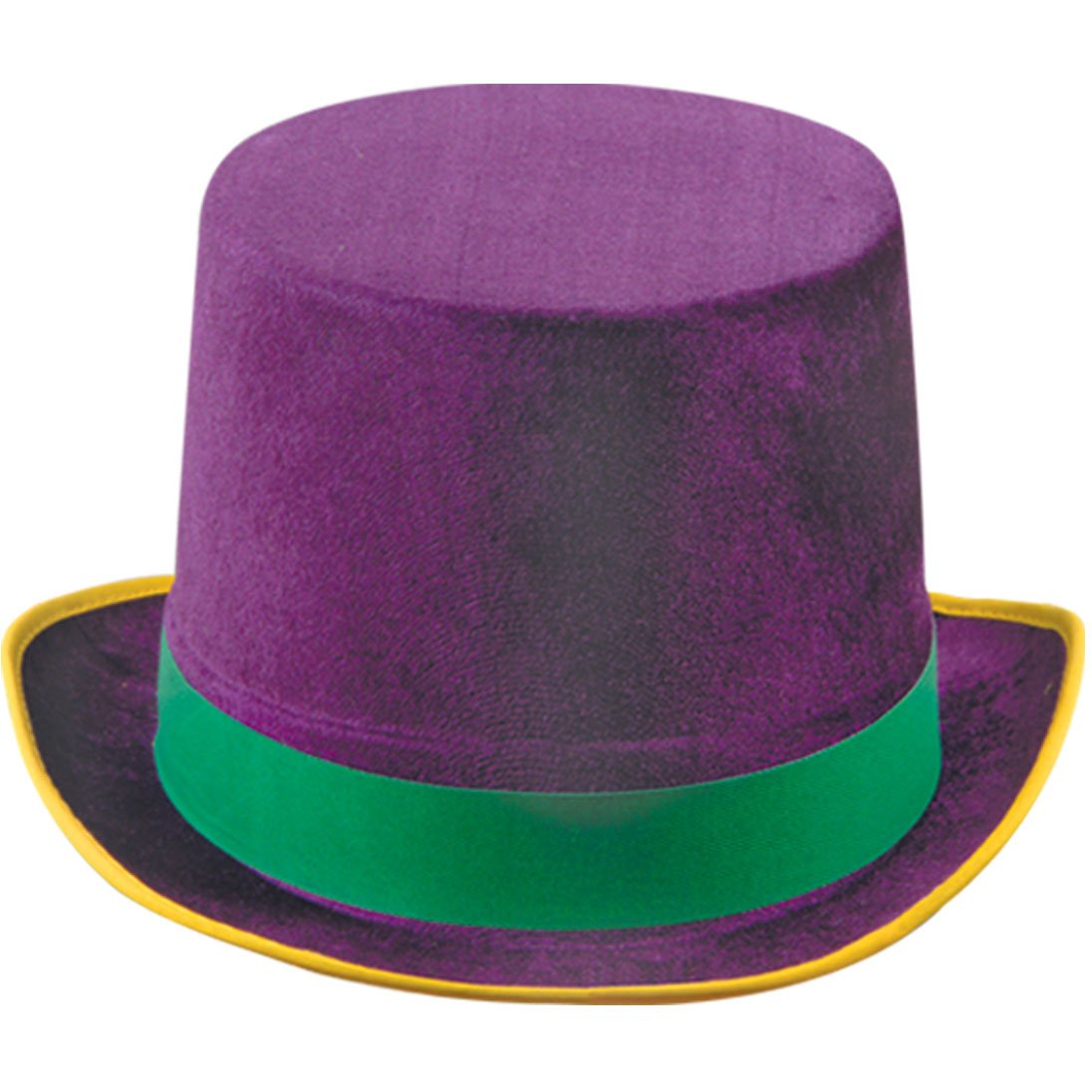 purple felt top hat