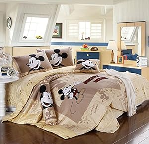 Amazon.com: Sisbay Mickey Mouse Kids Cartoon Bedding,Boys