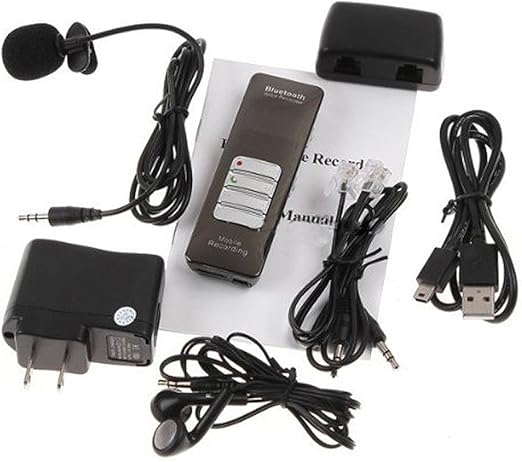 Amazon スマホ通話録音対応ボイスレコーダー Bluetoothハンズフリー通話録音 内臓4gbメモリー 4モード長時間録音 固定電話録音 Vr1 ボイスレコーダー オンライン通販