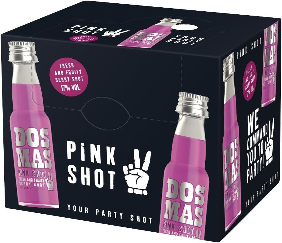 Dos Mas Pink Shot Liqueur 2cl Miniature