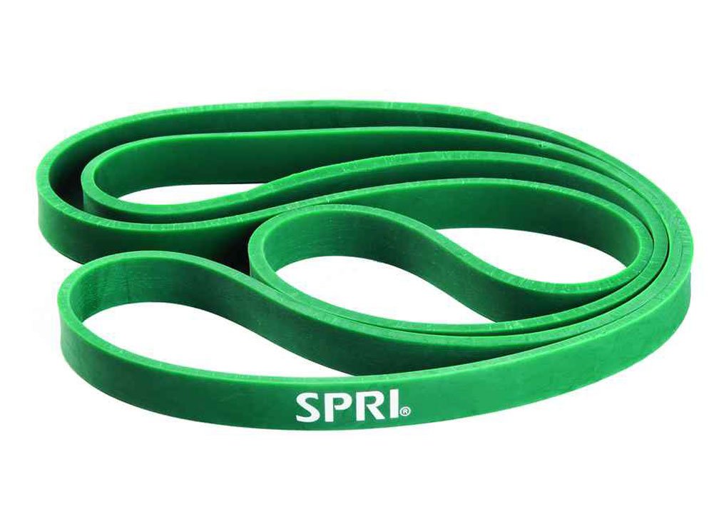 Spri Unisex Adult Weight Resistance Training Band - Green, One Size