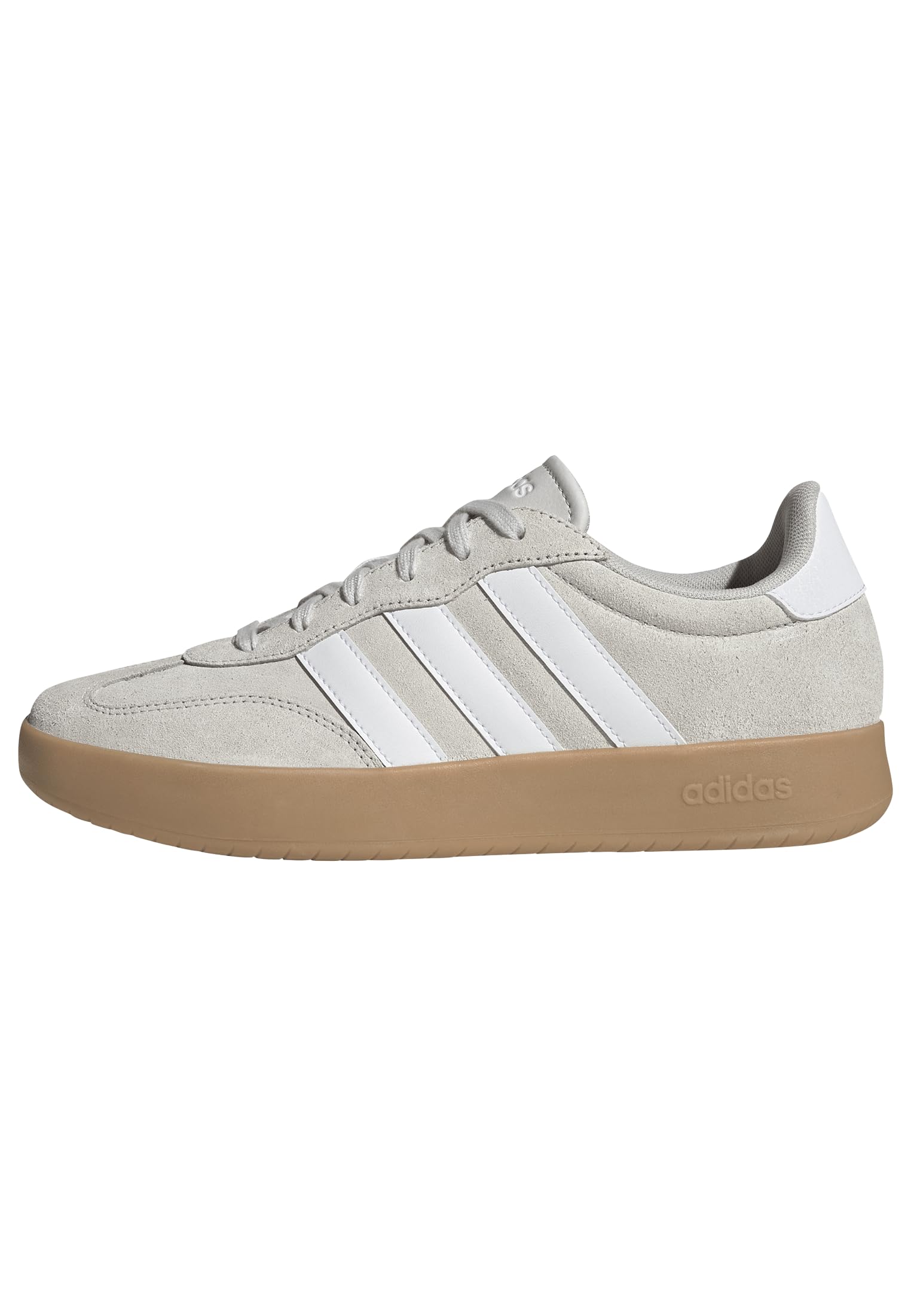 Adidas Men's Barreda, Grey/White/Gum, 13 Image