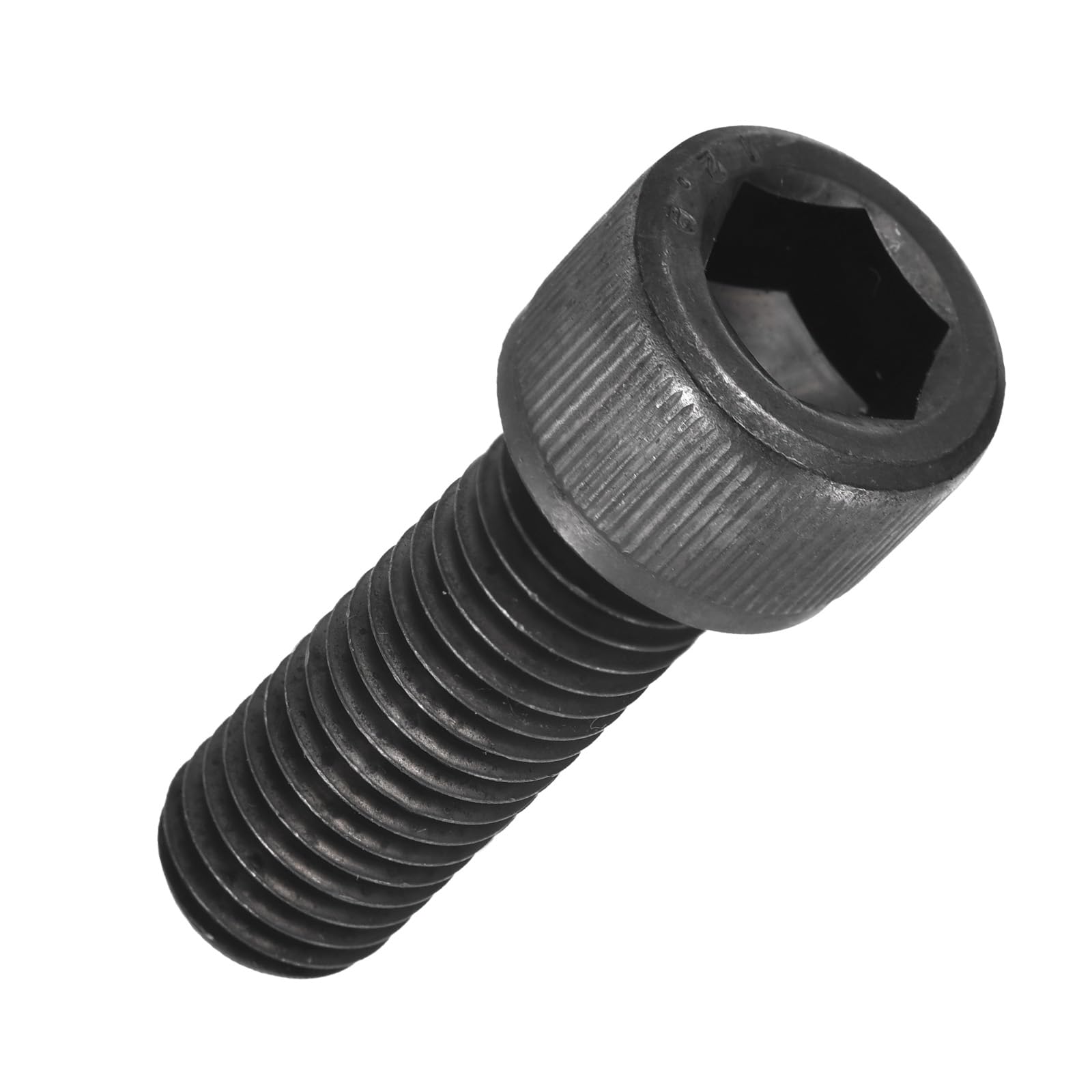 Kozelo 4pcs Socket Head Cap Screws - [M14-2 x 40mm] Alloy Steel Black Oxide Grade 12.9 Internal Hex Screw Full Thread for Industrial & Machinery Use, Black