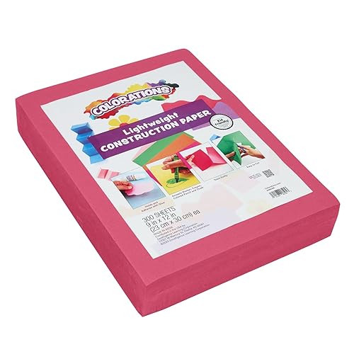 Colorations Lightweight Construction Paper - 300 Sheets