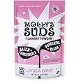 Molly's Suds Original Laundry Detergent Powder | Clean Laundry Detergent Powder for Sensitive Skin | Simple, Effective Ingredients, Stain Fighting | 120 Loads (Lotus & Peony)