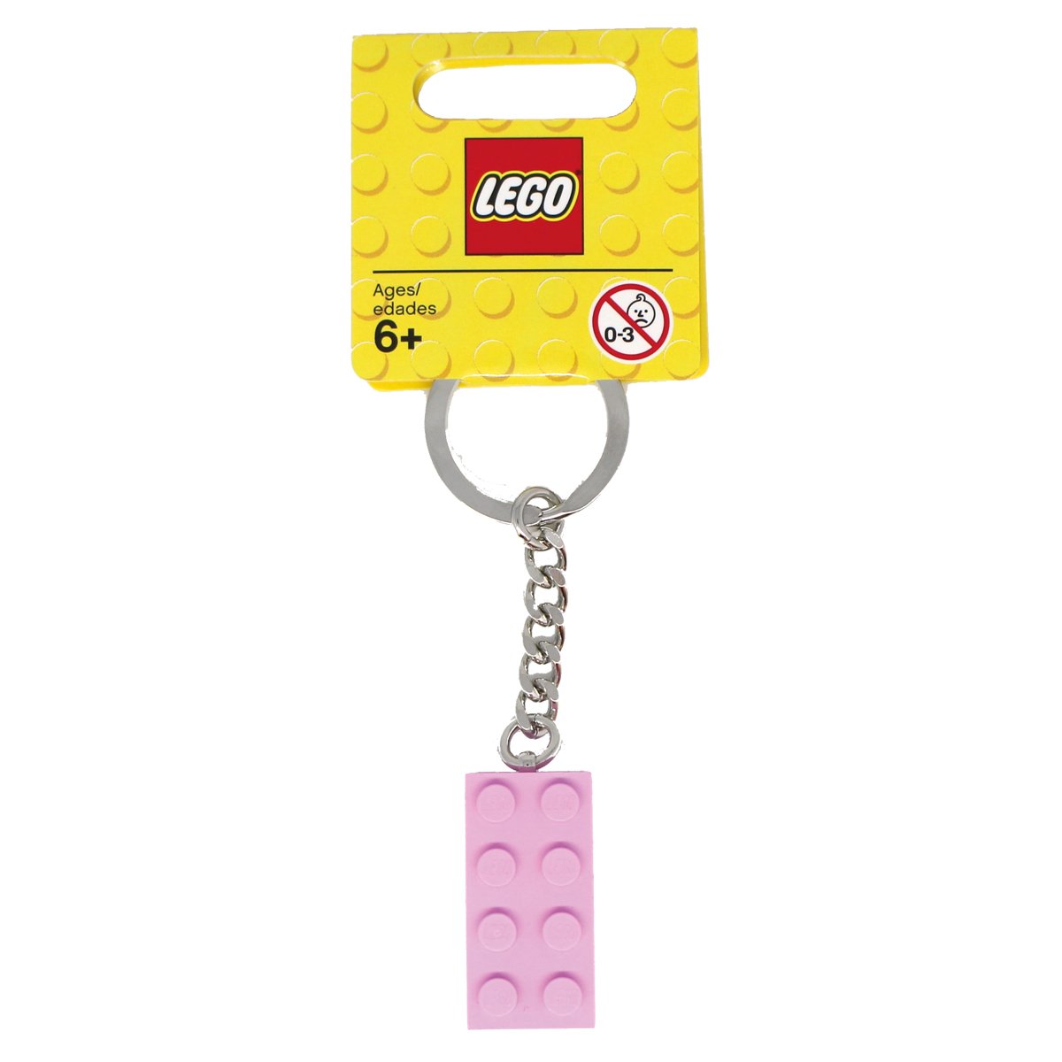 LEGO Keychains - Lego Stone Pink