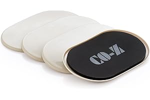 CO-Z Large Furniture Sliders - 4 Pack, 6" x 9 1/2" Oval Reusable Furniture Sliders for Carpet, Heavy-Duty Furniture Gliders Movers for Hardwood Floors, Plastic Moving Pads for Heavy Furniture