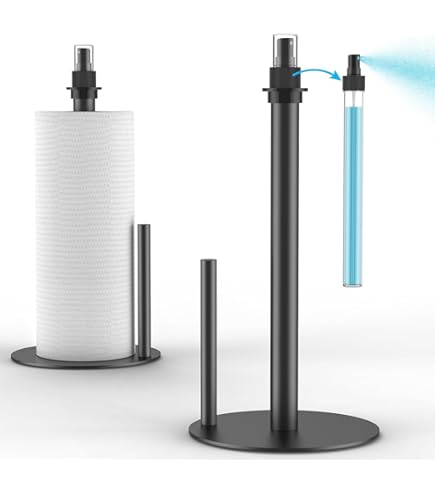 Porta Rollos De Papel Con Botella De Spray, Soporte De Acero | Meses Sin Interés