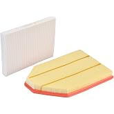 FLTRUCKTOP 04861746AB 68071668AA Engine Air Filter and Cabin Air Filter | Compatible with Chrysler 300 &amp; Dodge Challenger, Charger, 3.6L 5.7L 6.2L 6.4L 2011-2023