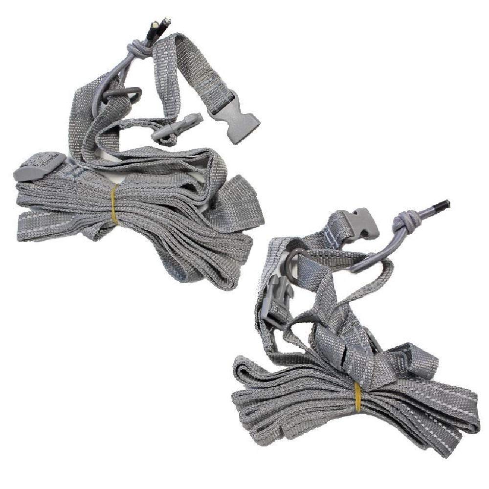 Outdoor Revolution Unisex New Reflective Storm Strap (pair), Grey