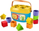 Fisher-Price Baby's First Blocks Stacking Toy 10 Shapes Sorting Ages 6+ Months view 1