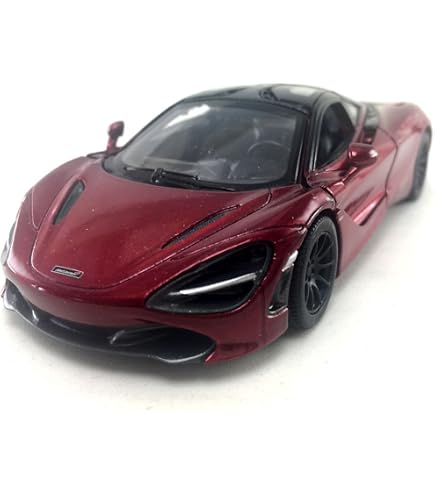 Modèle Réduit McLaren 675LT Orange Kinsmart 1/36 - Diecast, Métal, Neuf