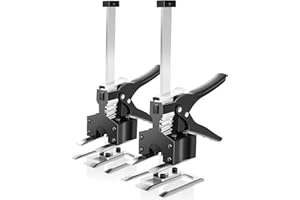 GYZJ Lever Arm Lifter 12 In Labor Saving Jack 2 Pack Wall Tile Locator Multi-Function Height Adjustment Lifting Device for Installing Furniture Cabinets Door Panels Windows Appliance Tiles Positioning Lift