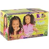 Originals by Africa's Best Kids Olive Oil Ultra-Gentle Hair Softening System, Natural Ultra-gentle, Organic Conditioning, Strengthens and Helps Prevent Breakage