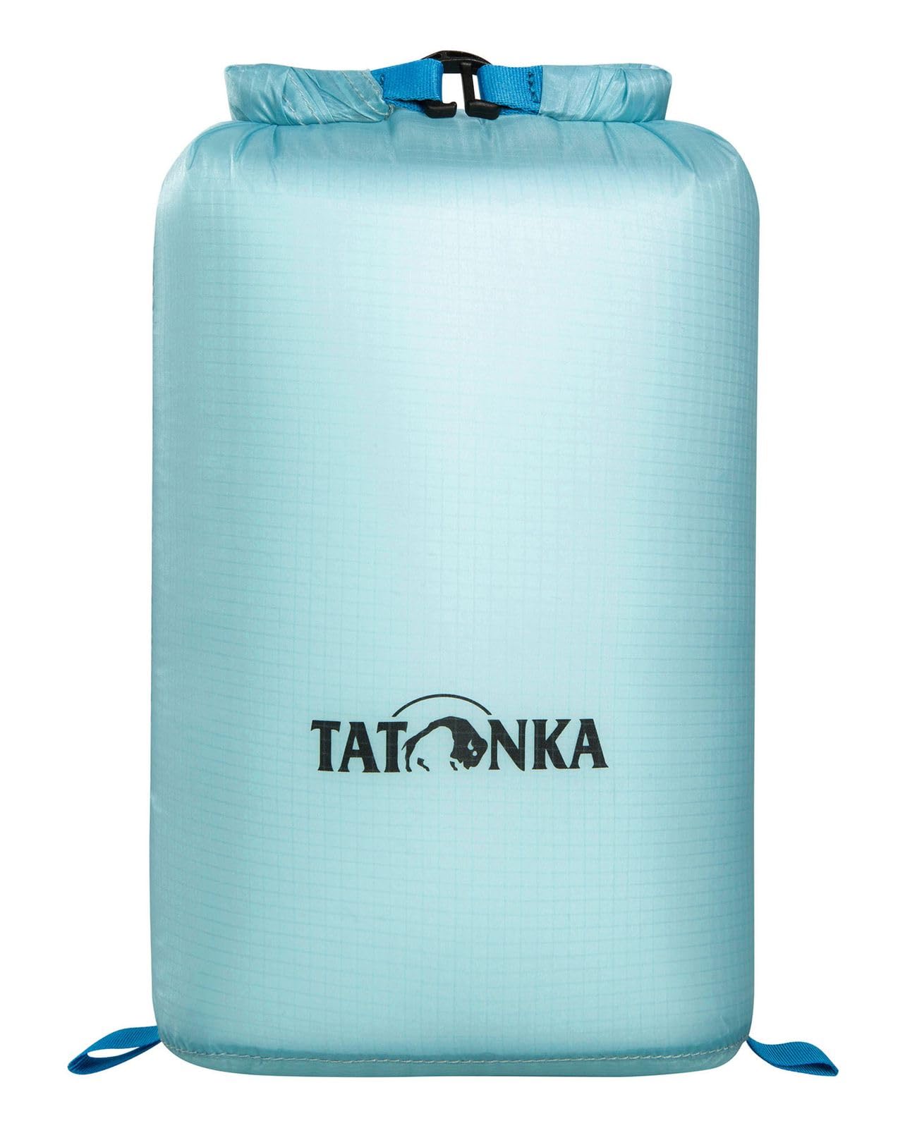Tatonka Waterproof SQZY Dry Bag 5 L - Ultralight Storage Bag with Roll Closure and Taped Seams - Ideal for Sorting Travel Luggage - 5 Litres - PFC-Free - Light Blue — image 1