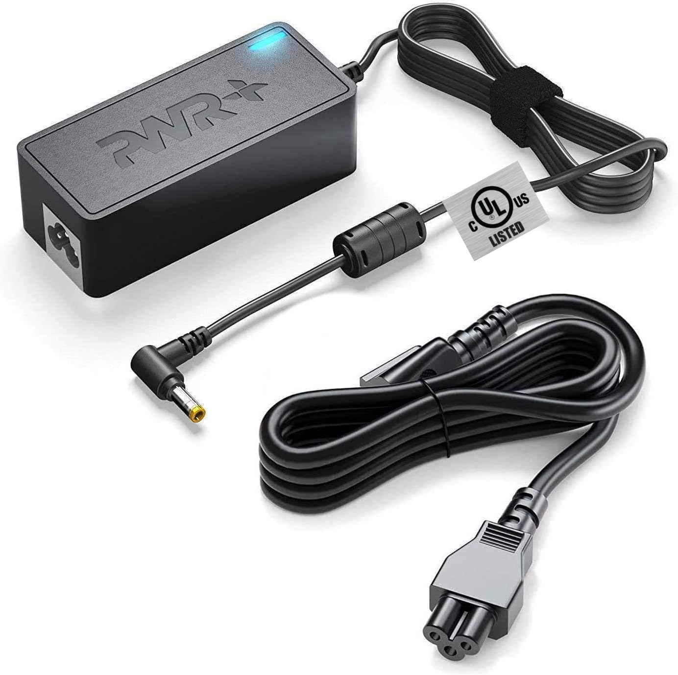 Photo 1 of Pwr for Acer Aspire Charger Laptop Power Cord: UL Listed E15 ES1 E1 E5 F5 F15 E 15 1 5 F 5 15 V3 V5 V7 V 3 5 7 R7-571 R3 S3 M3 M5 Extra Long Notebook Power Adapter Supply