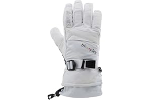 Swany Junior X-Change Sports Moisture-Wicking Quick-Drying Warm Durable Flexible Leather Winter Gloves