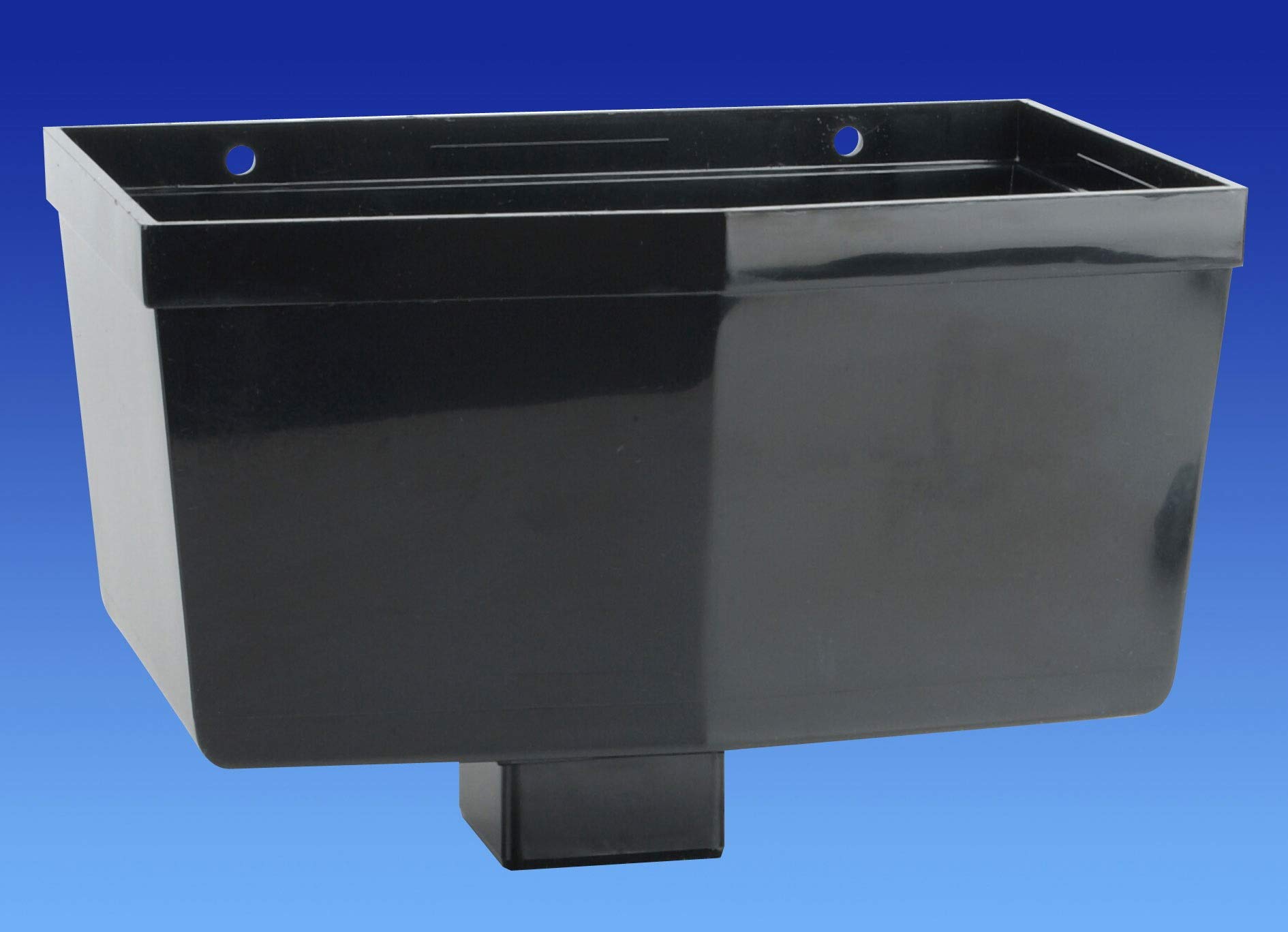 Wavin OSMA 4T830 Black Hopper Head for 61mm Square downpipes