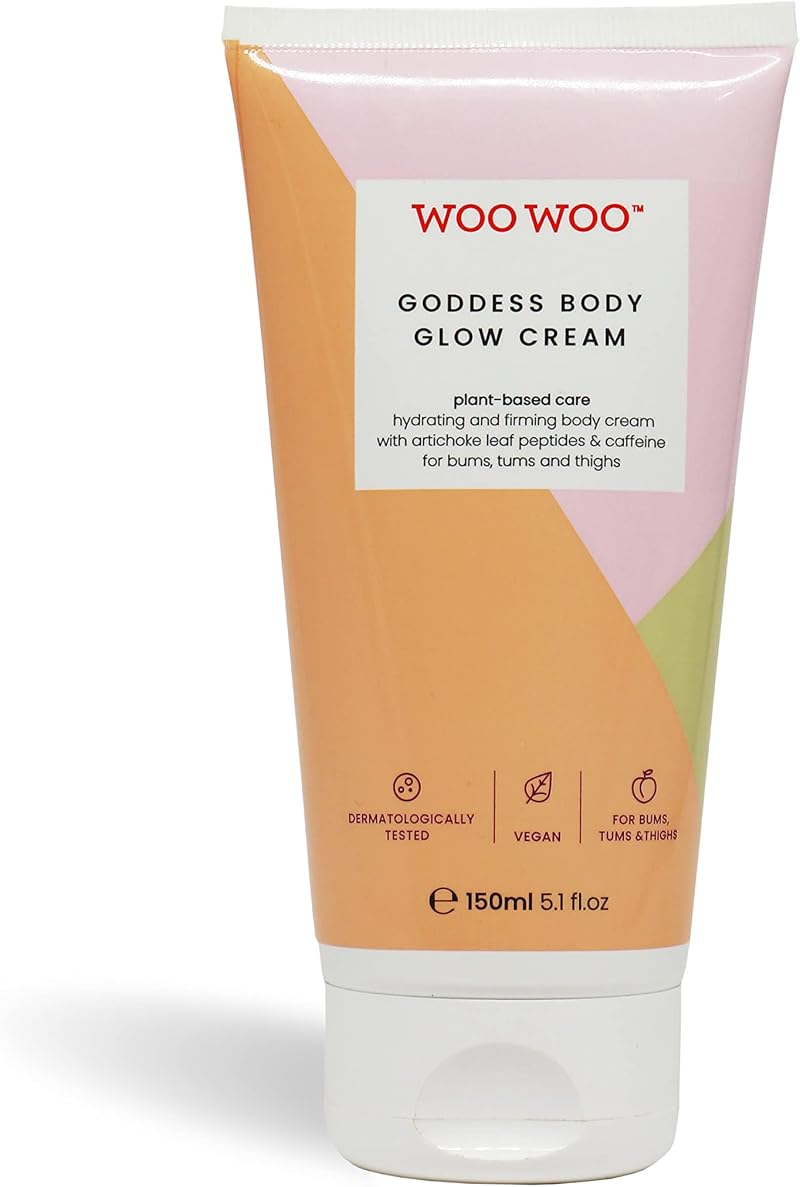 woowoo Goddess Glow Body Cream 150ml Hydrating Firming Vegan Menopause Women
