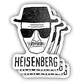 (3 Pcs) Heisenberg Sticker Sarcastic Motivational Sayings Humorous Quote Vinyl Decal for Kindle Laptop Water Bottle Phone Hard Hat Sticker 3 inch