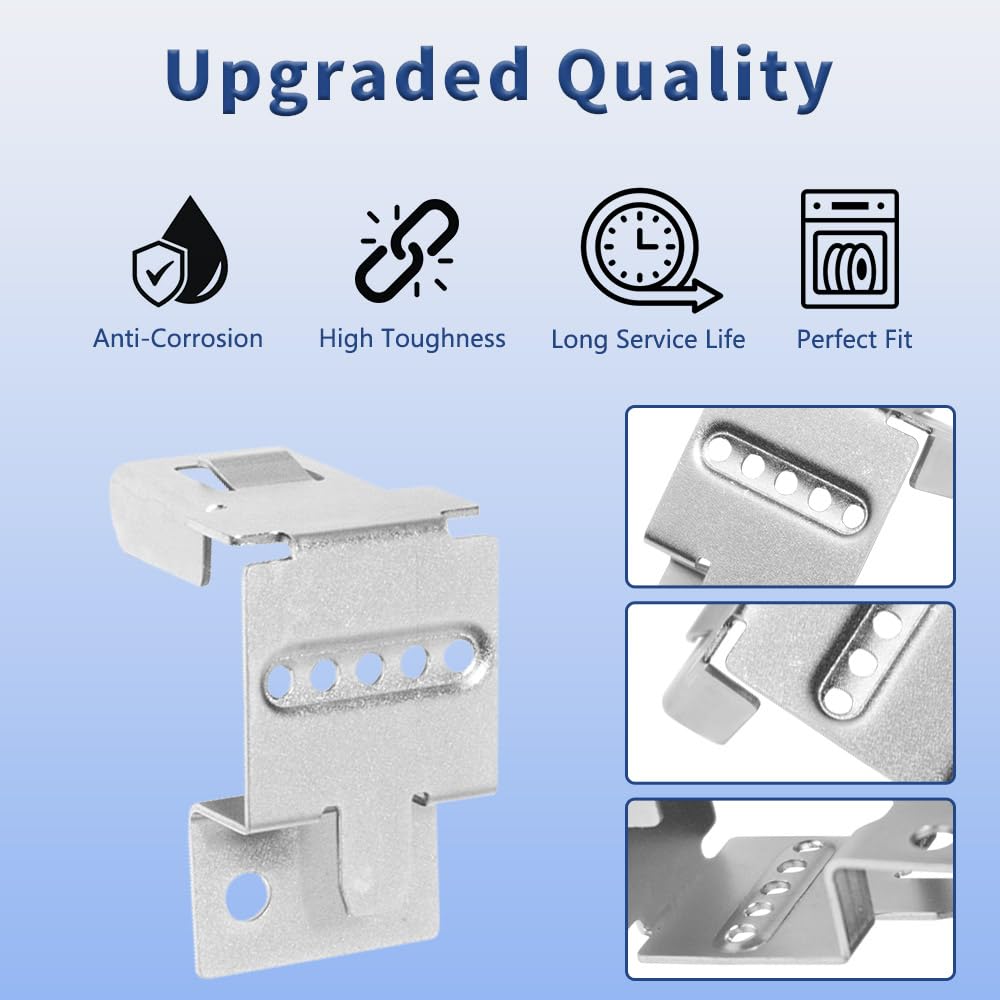 Reyhoar 00628336 Dishwasher Toe Panel Bracket Replacement Part for Bosch, Replaces AP5691119, 3278461, 628336, PS8729243