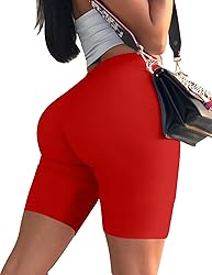Mokoru Women's Biker Shorts High Waisted Sexy