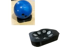 Bowling Spin Trainer, Improve Release Rotation & Hand Position, Practice Tool with Stable Base for All Skill Levels, Home Tra