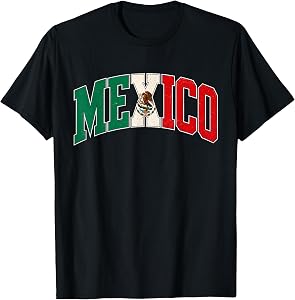 Mexico Flag Vintage Pride Heritage Mexican Culture Men Women T-Shirt