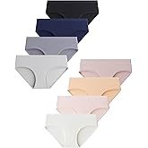 Domee Teen Girls Cotton Underwear Panties Briefs Pack of 8 Underpants