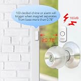 VOXON 2 Pack Wireless Door Window Alarm Sensor Magnetic 100dB Loud Home Security view 7
