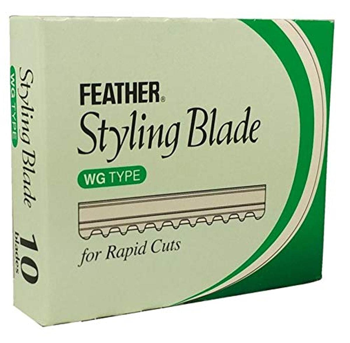 Feather WG Type Rapid Cut 10 Styling Blades