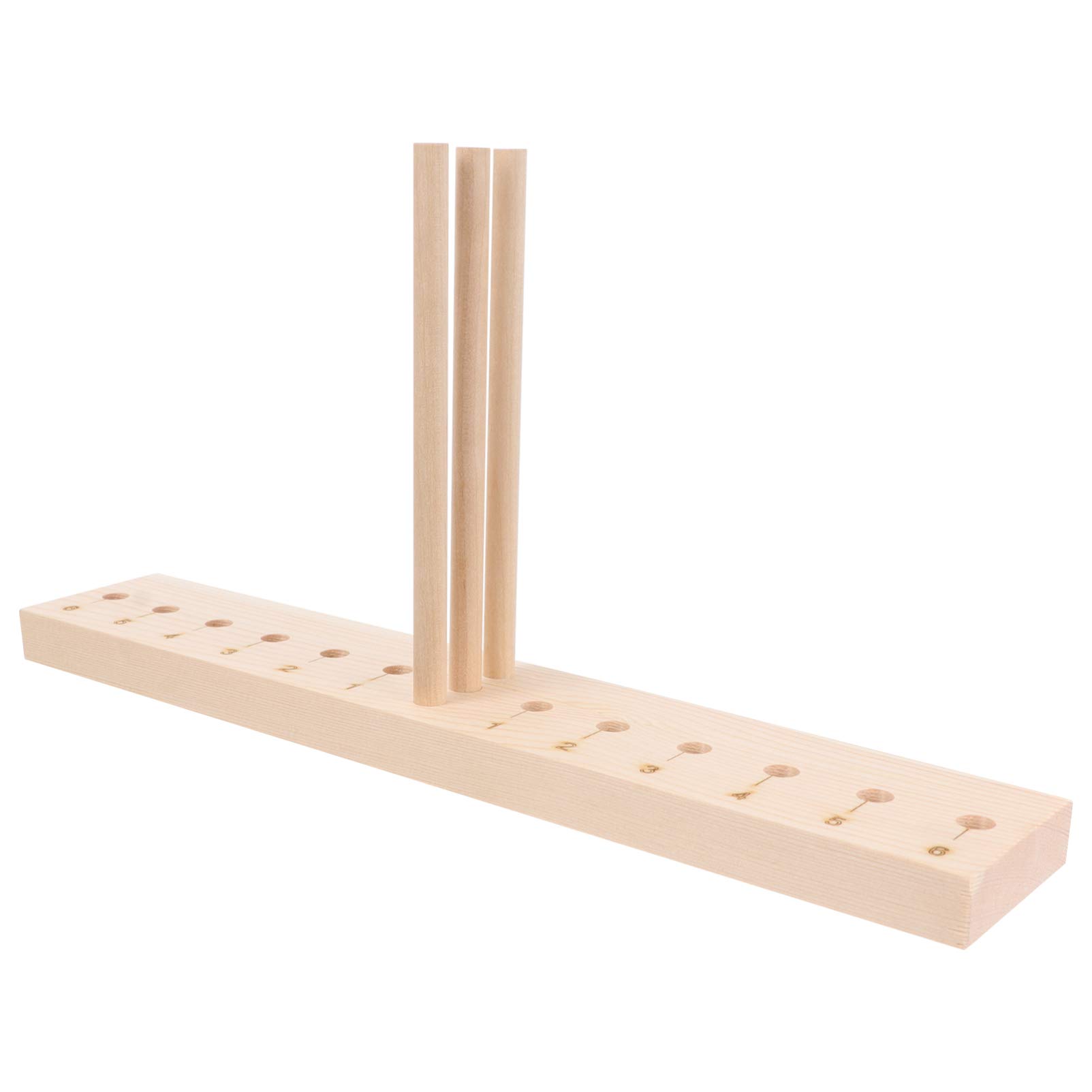 EXCEART Extended Wooden Bow Maker for Ribbon for Wreaths, Wooden Wreath Ribbon Bow Maker Bowknot Fixing Weaving Tool for Christmas Bows New Year Decorations Corsages Holiday Wreaths