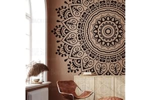 170cm Giant Mandala Huge Round Stencils For Walls Templates Decorate Reusable Painting Template Large Decor Decoration Brick 