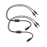 Maixbomr DC Power 1 Female to 2 Male Splitter