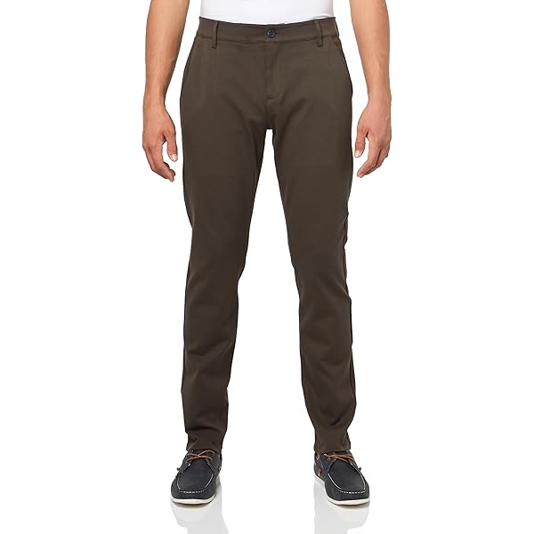 slim fit dress slacks Men's Stafford Double Front Pant main image 0