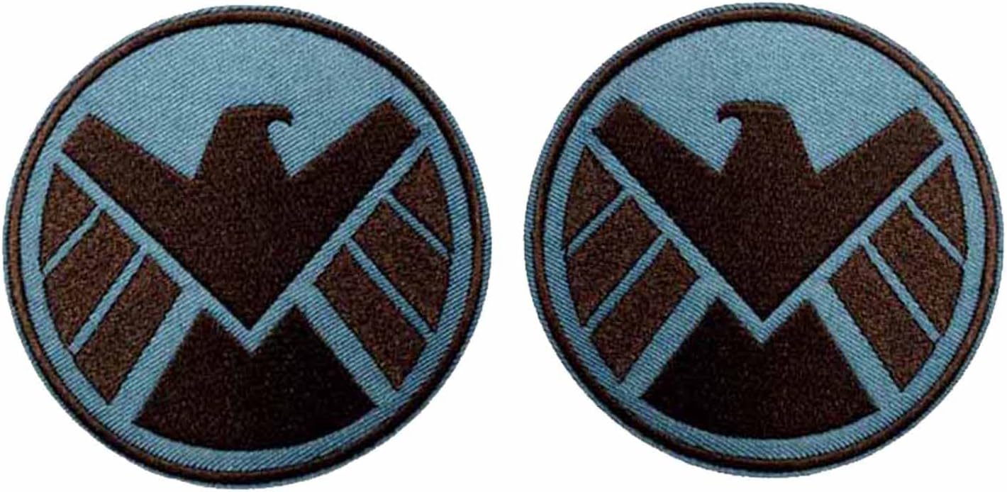Mixed Media - S.H.I.E.L.D. Embroidered Iron On Patches