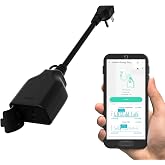 YoLink Outdoor Smart Energy Plug, 15A, YS6803 | Track Energy Use, Overload/Overheat Shutoff, Remote App Control, LoRa YoLink Protocol Up to 2034 Feet, Hub Required