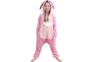 QSTYLE Unisex Children Animal Onesie, Halloween Costume Christmas Pajamas For Girls and Boys 4-13Y