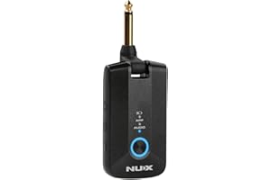 NUX Mighty Plug Pro MP-3 Headphone Amp for Guitar/Bass, Various Effects, Amp Modeling, Silent Practice，512 Samples IR Resolution，5hrs Playing Time