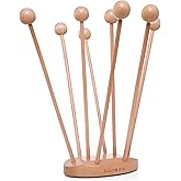 HOTCAN Plastic Bag Drying Rack, Reusable Bag Drying Rack, Bottle Drying Rack Space Saving for Kitchen, Bottle Dryer Rack, Bee